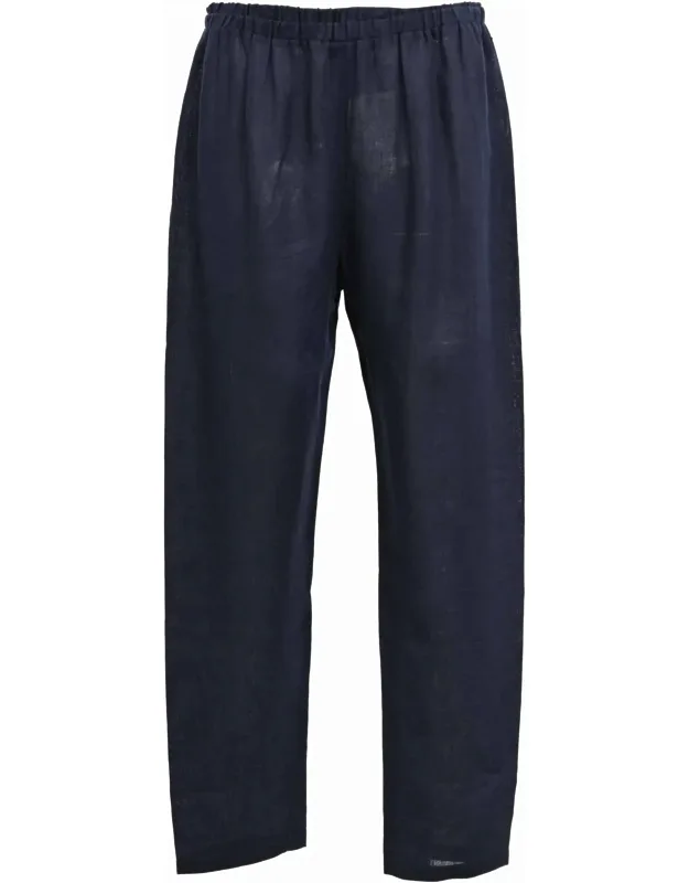 Drawstring Straight Leg Pants