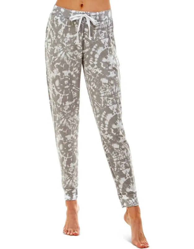 Whisperluxe Printed Jogger Pajama Bottoms