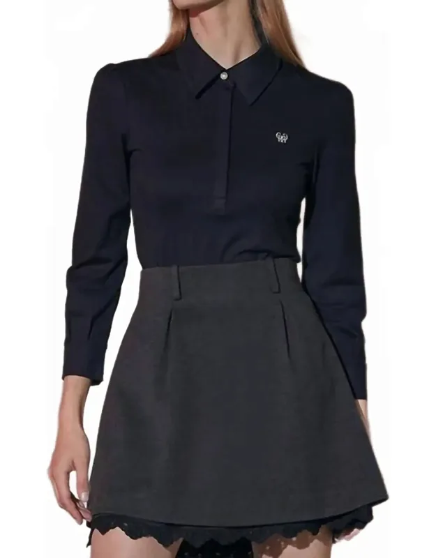 Layered Flare Skirt