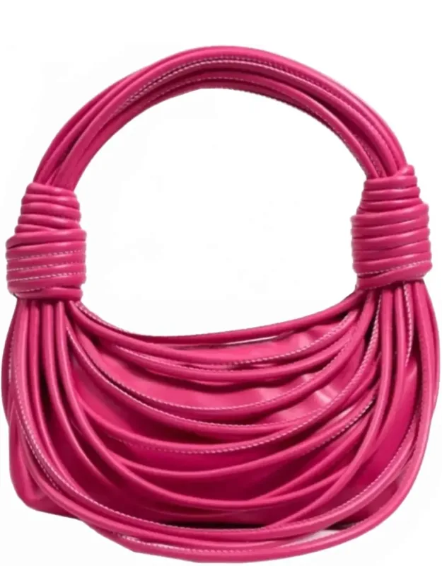 Handwoven Noodle Clutch Purse