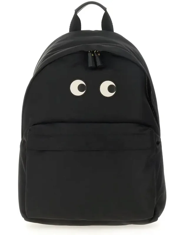 Eyes Eye Motif Recycled Nylon Backpack
