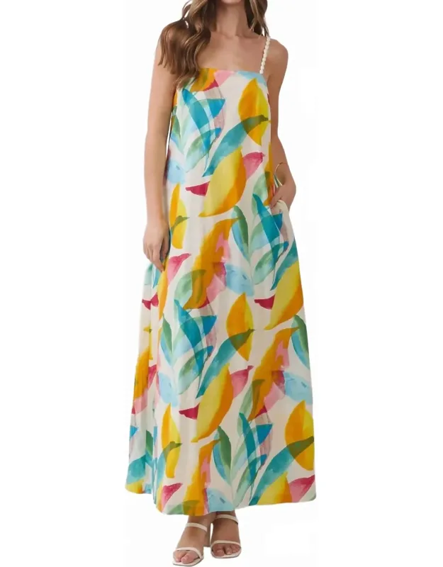 Island Palette Maxi Dress