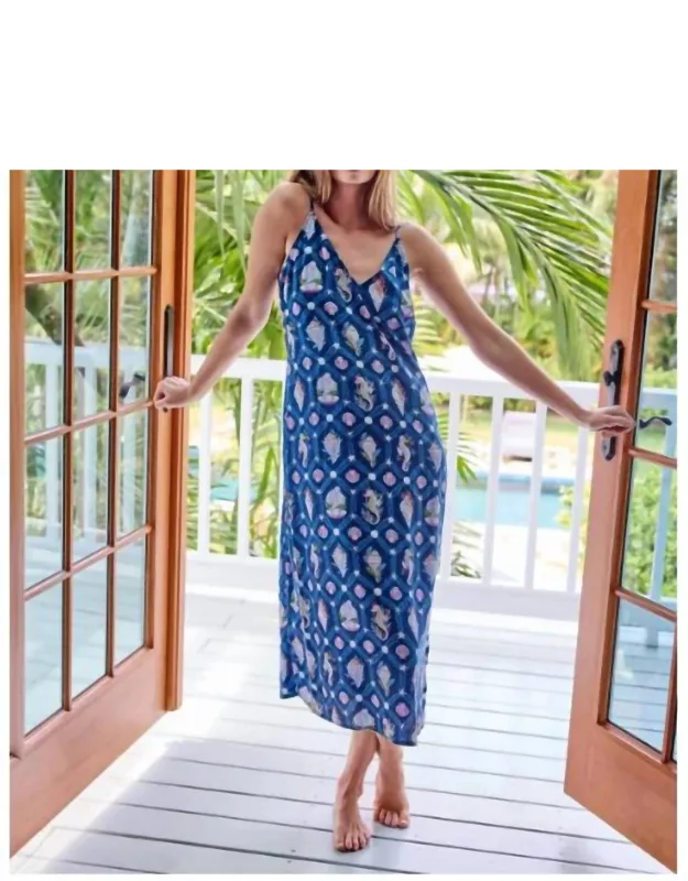Eco Satin Nighttime Dress