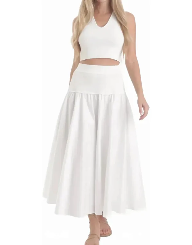 Knit Maxi Skirt