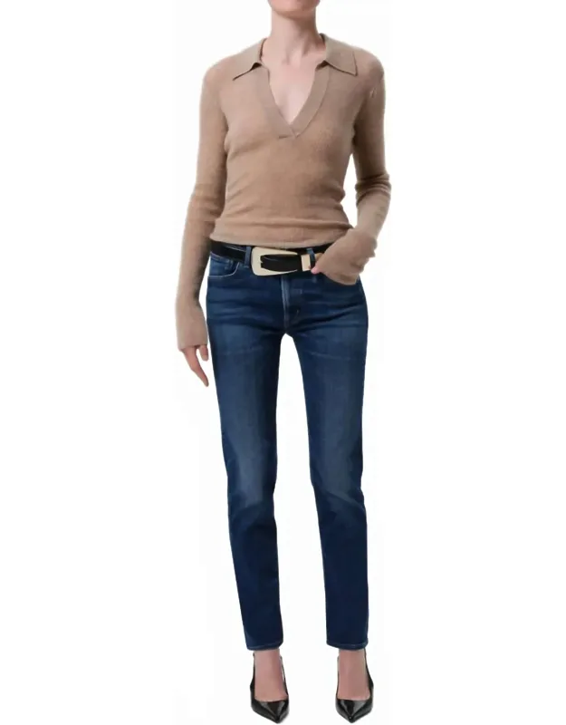 Isola Mid Rise Slim Leg Jeans