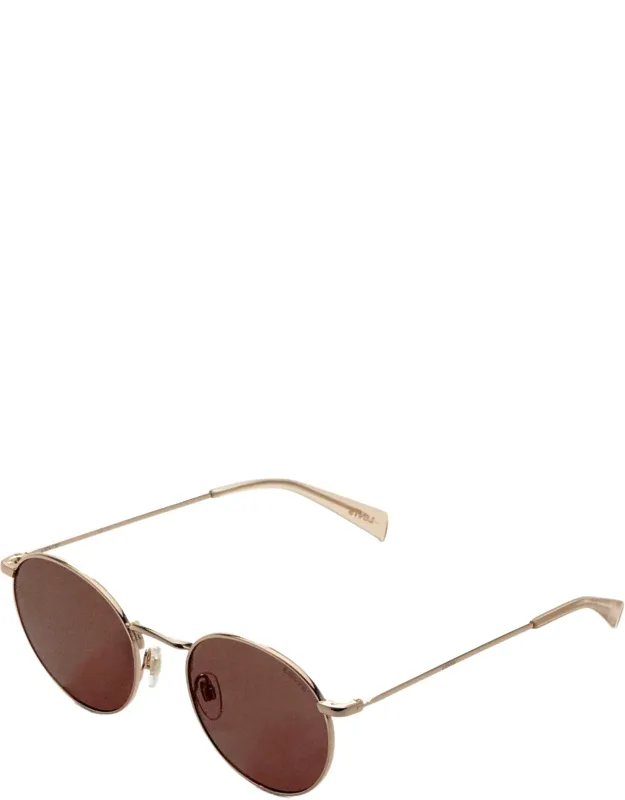 52 Mm Gold Copper Sunglasses