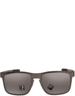 Holbrook Metal Prizm Black Polarized Square Sunglasses