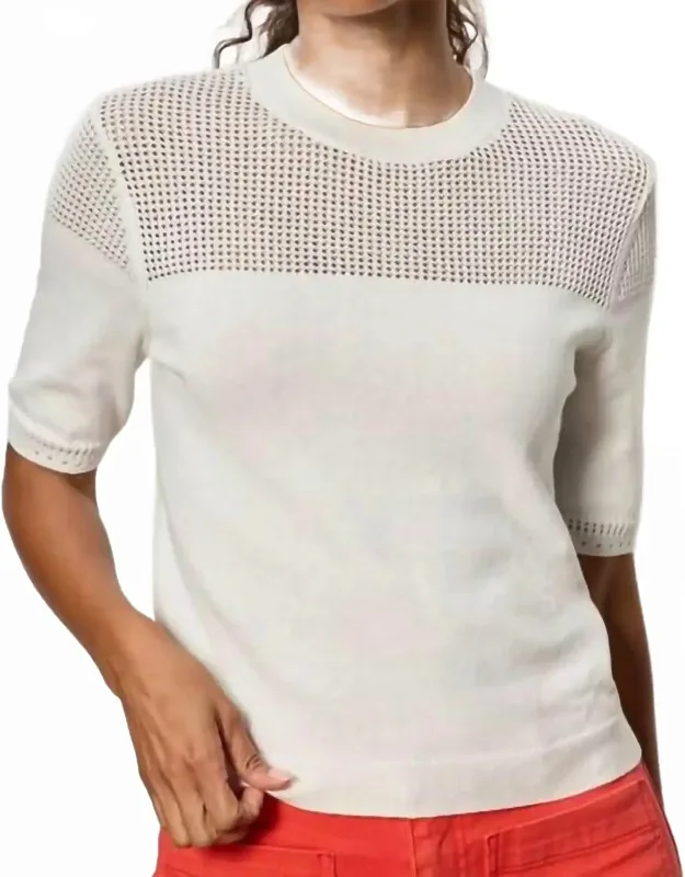 Mix Stitch Tee