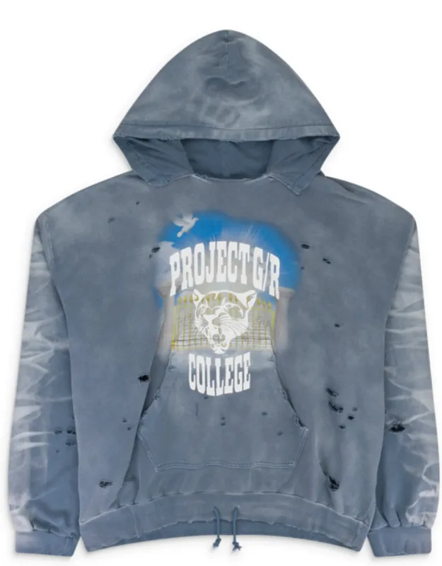 Mixed Printed Vintage Hoodie