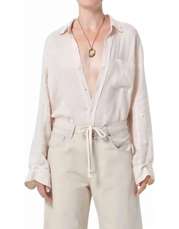 Shrunken Linen Shirt
