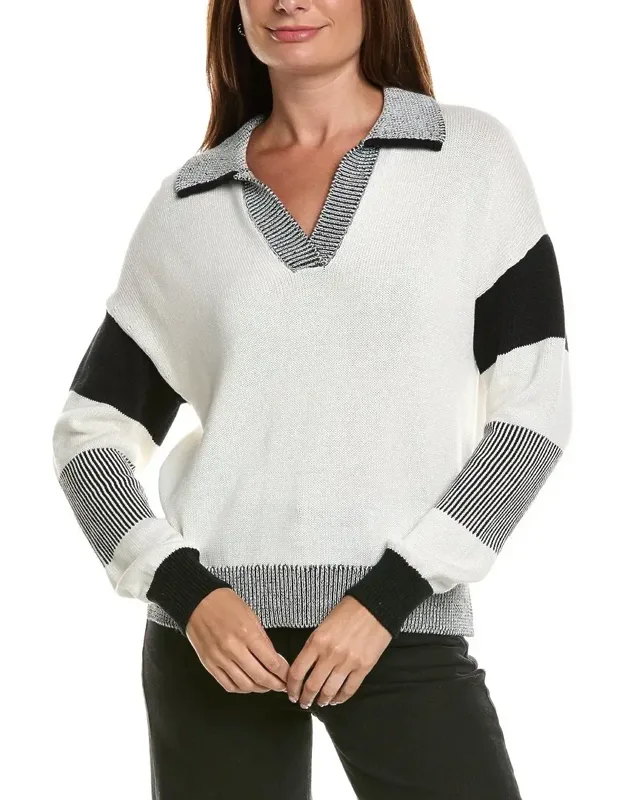 Plaited Trim Polo Shirt