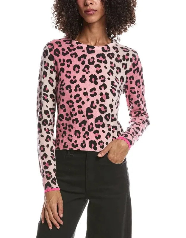 Leopard Cropped Sweater