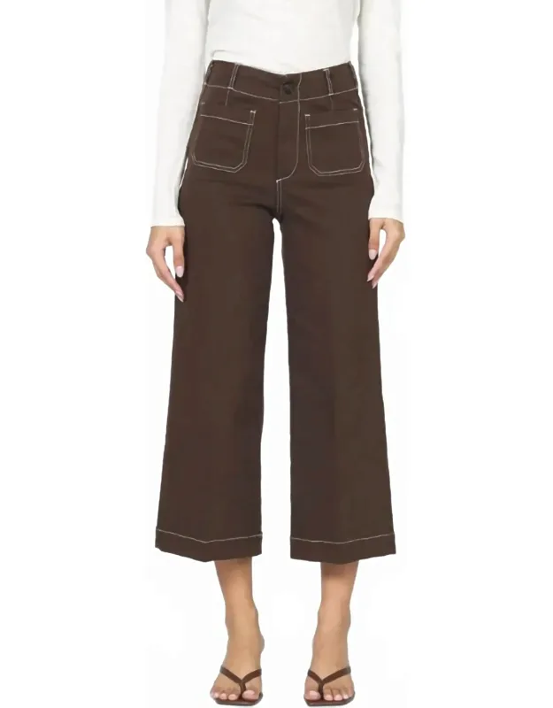 Audrey High Rise Cropped Jeans
