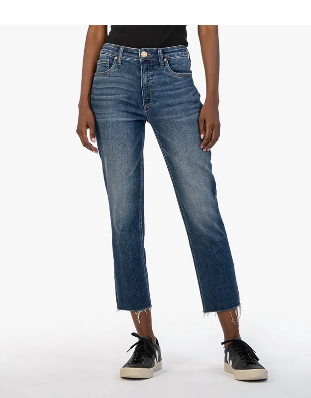 Raw Hem Jeans