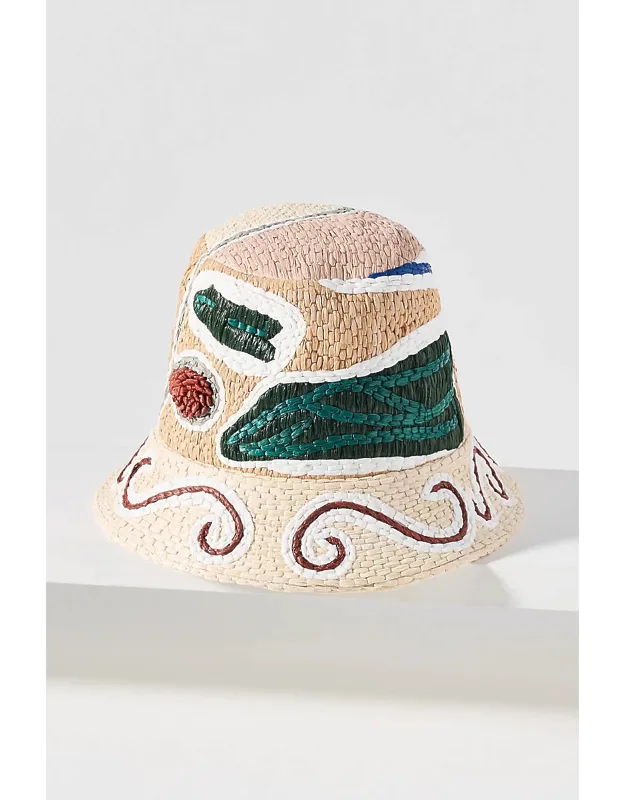 Raffia Bucket Hat