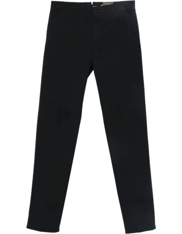 Straight-leg Trousers With Classic Waistband And Minimalist Design
