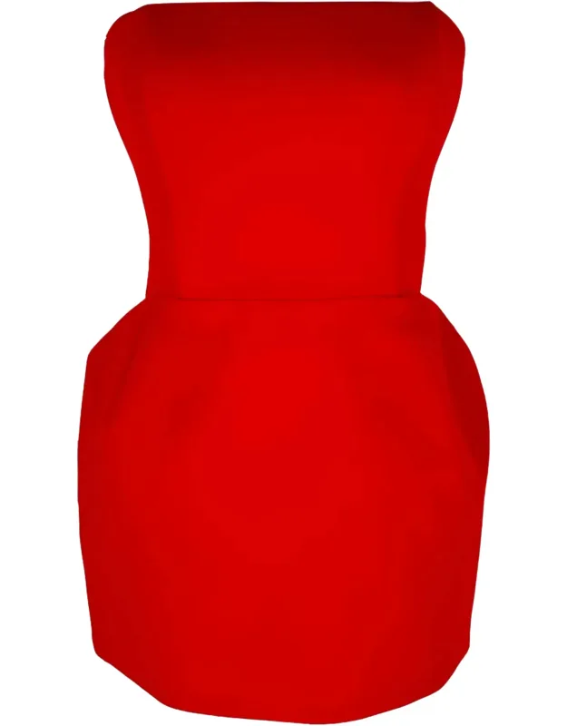 Strapless Mini Dress