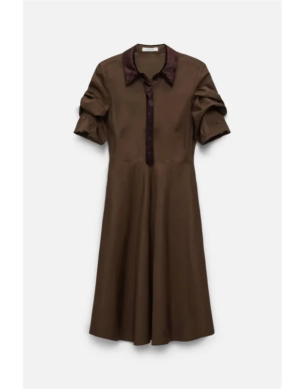 Poplin Power Dress