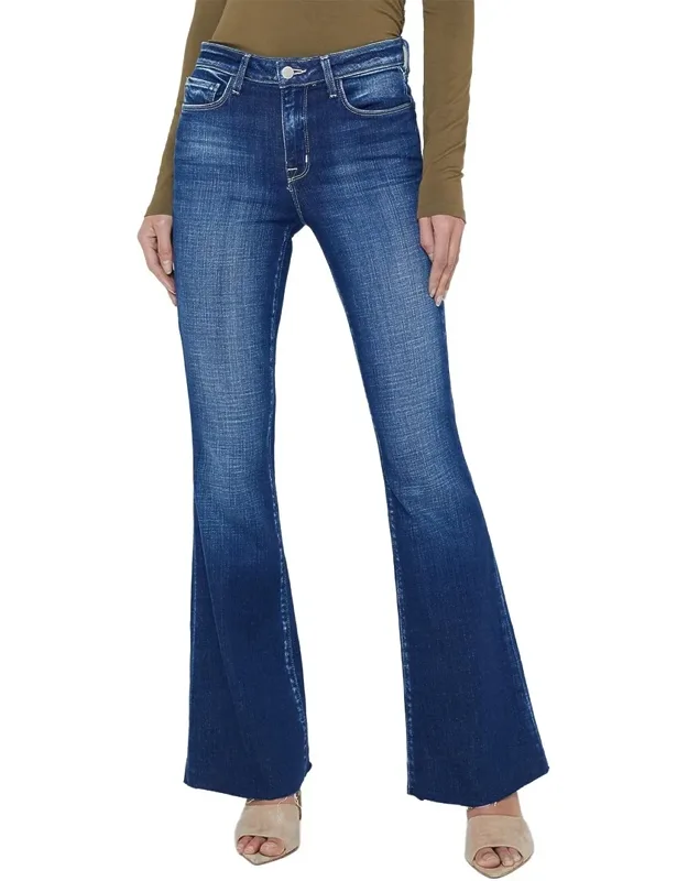 Sera High-rise Sneaker Flare Jeans