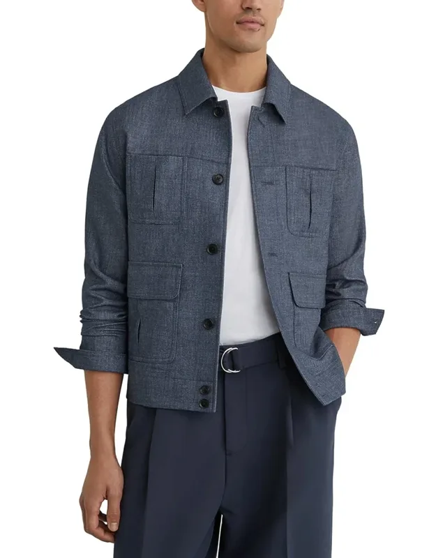 Lagos Linen Four Pocket Casual Jacket