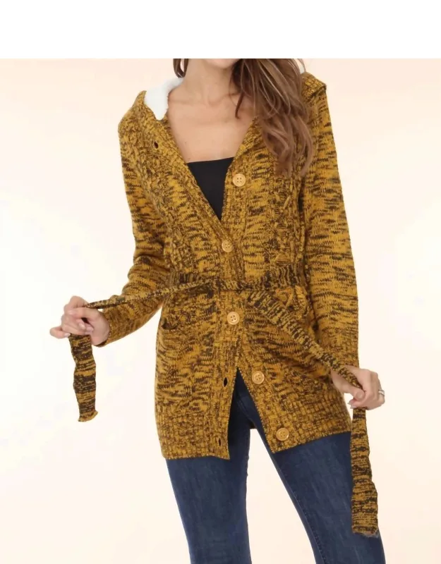 Button Up Sweater Jacket