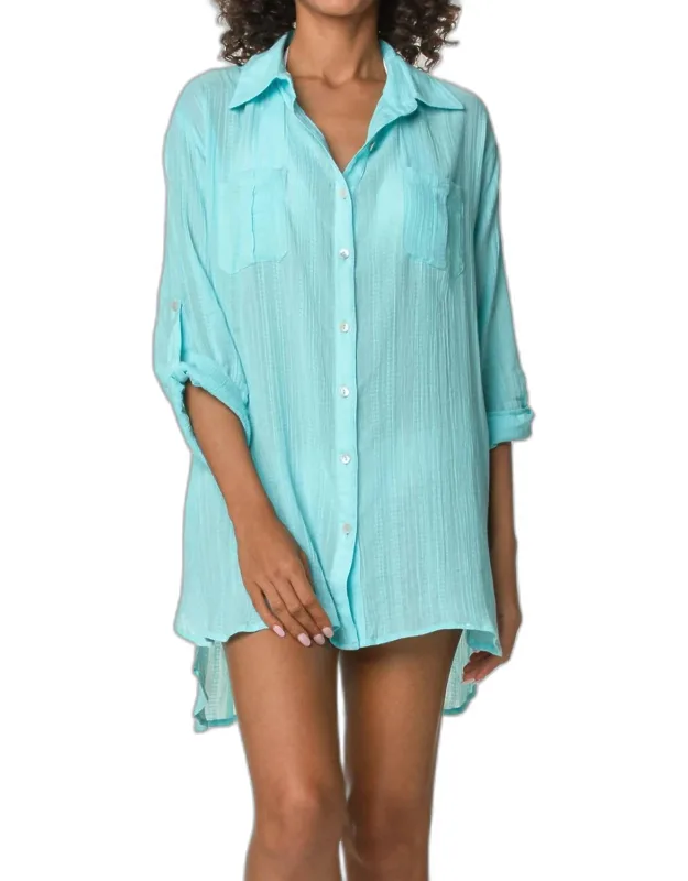Relaxed Shirt Dress
