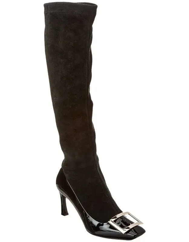 Trompette Patent Boot