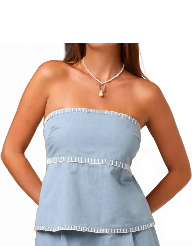 Strapless Top