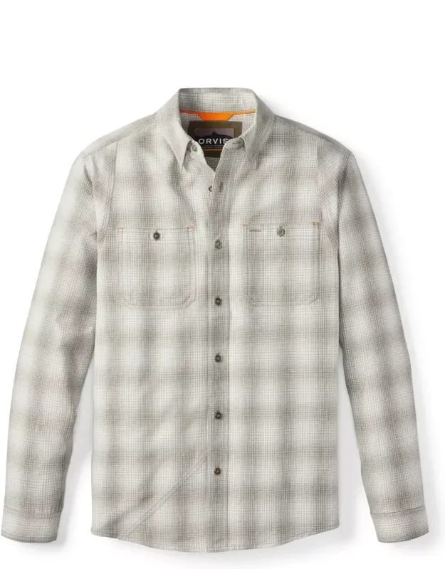 Tech Chambray Long-sleeve Work Shirt
