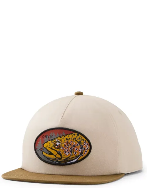 Brown Trout Flat Brim Hat