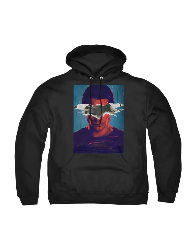 Batman V Superman Poster Pullover Hoodie