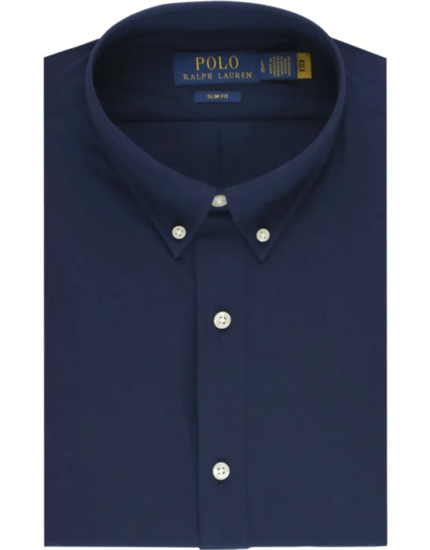Slim-fit Cotton Button-down Shirt