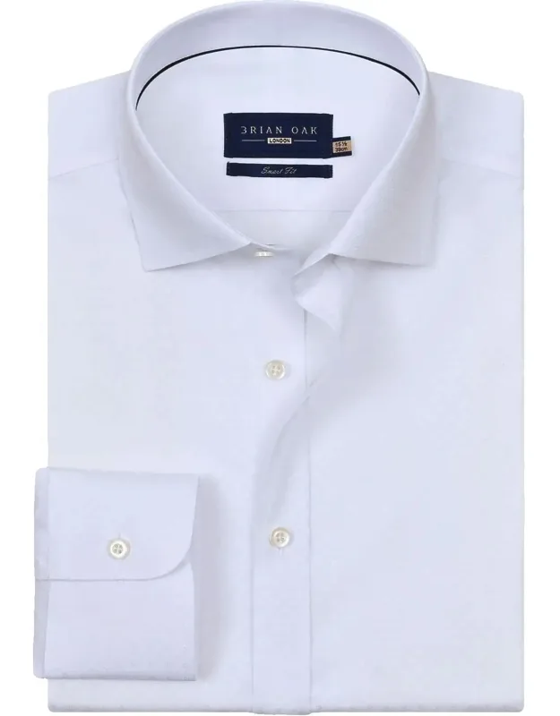 Floral Textured Smart Fit Shirt