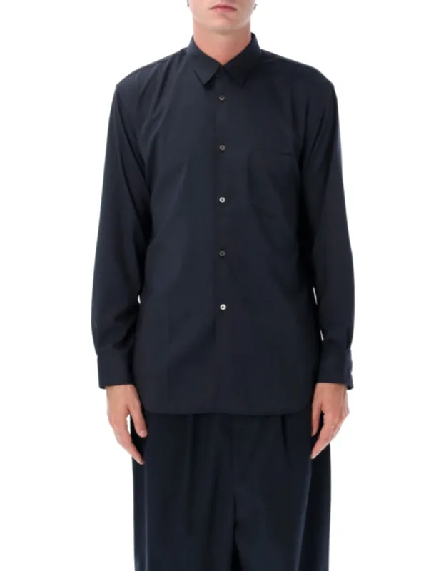 Pinstripe Long-sleeve Shirt