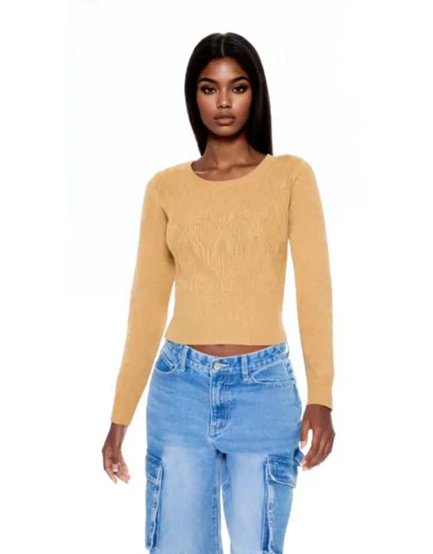 Lattice Sweater