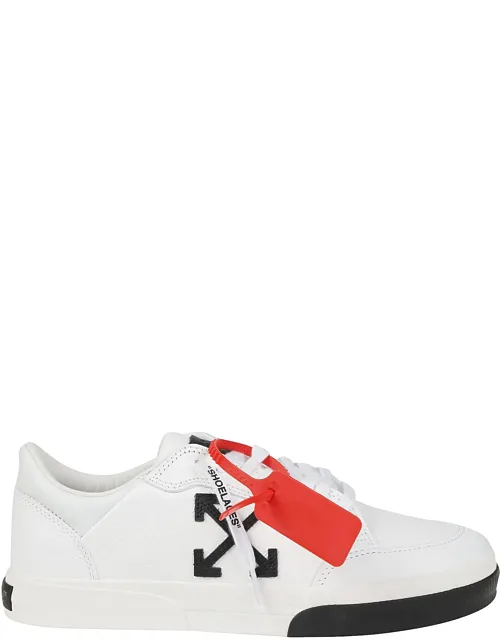 Low Vulcanized Smooth Leather Low-top Sneakers