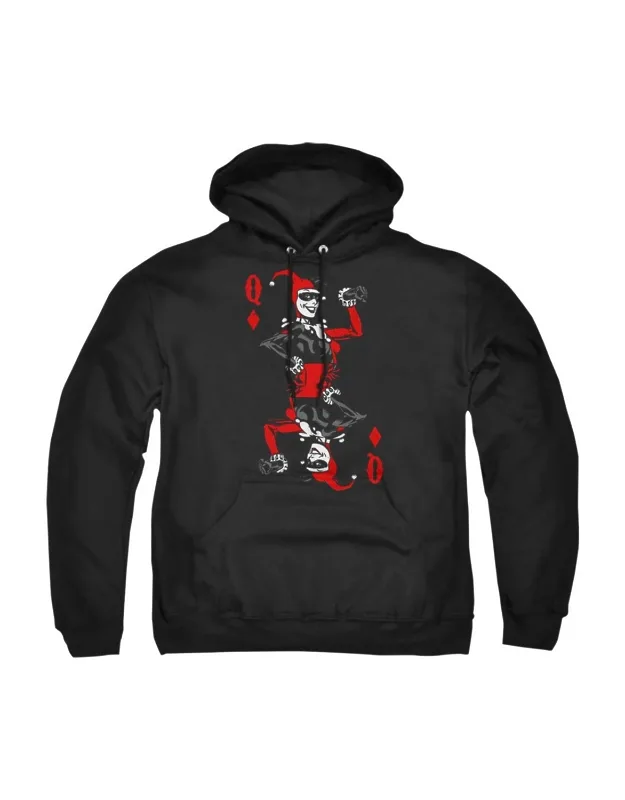 Quinn Of Diamonds Pullover Hoodie