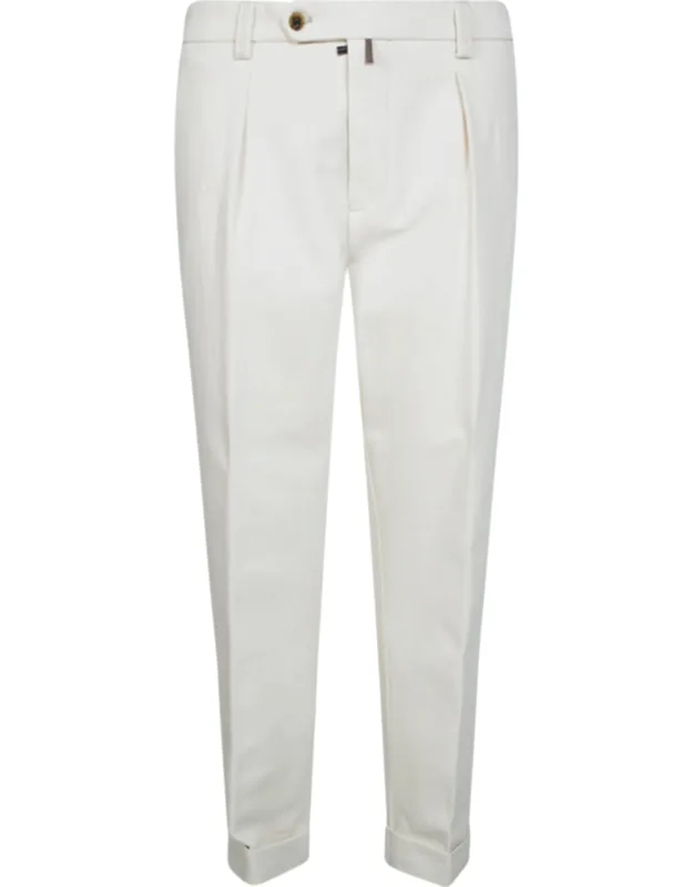 Tailored Cuffed Formal Pants