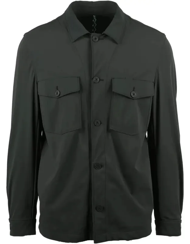 Technical Slim Fit Stretch Polyamide Shirt