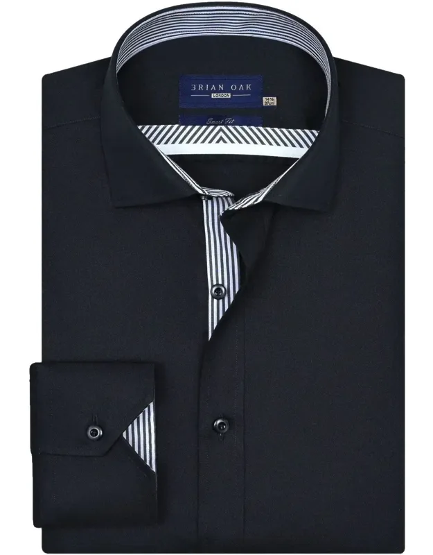 Easy Care Satin Designer Shirt