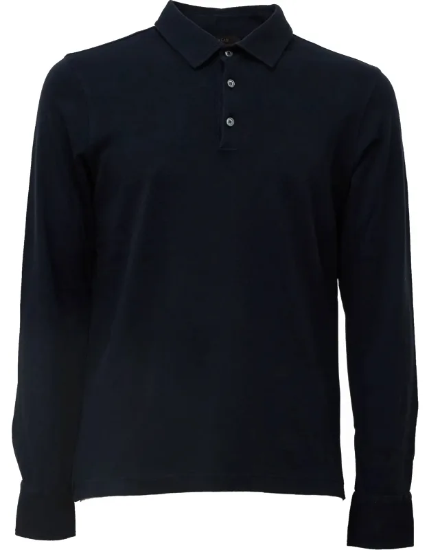 Long-sleeve Polo Shirt