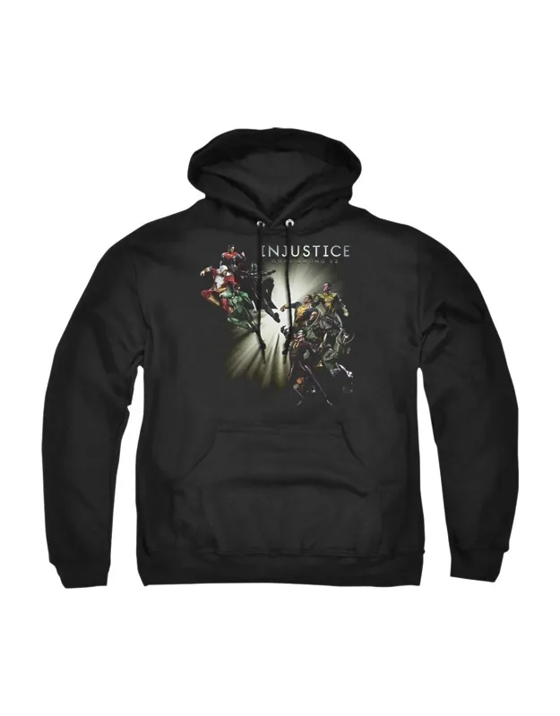 Injustice Gods Among Us Good Vs Evil Pullover Hoodie