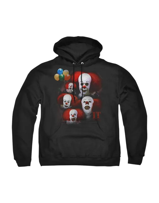 Many Faces Of Pennywise Pullover Hoodie