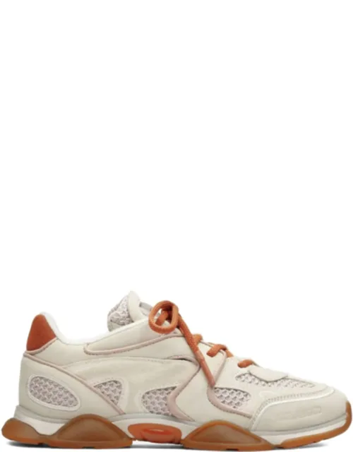 Eris Chunky Suede Mesh Sneakers