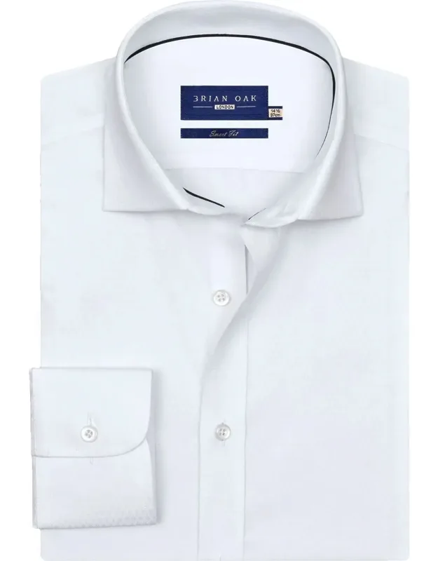 Self Textured Formal Shirt