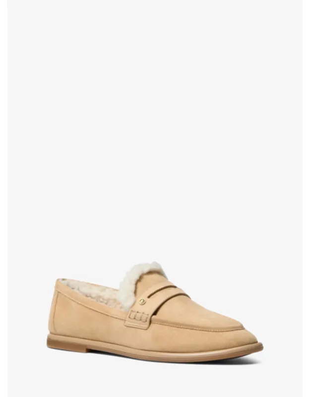 Bree Faux Shearling Trim Loafers