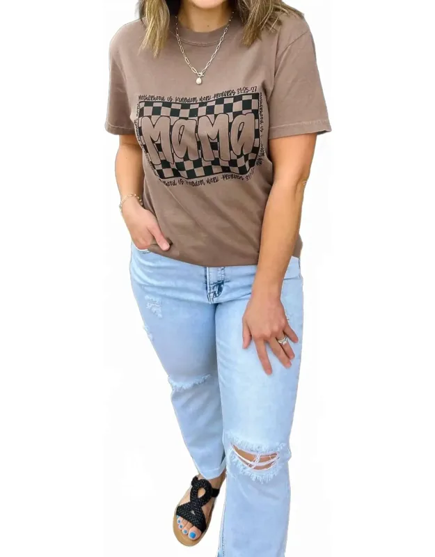Mama Motherhood Kingdom Work Tee