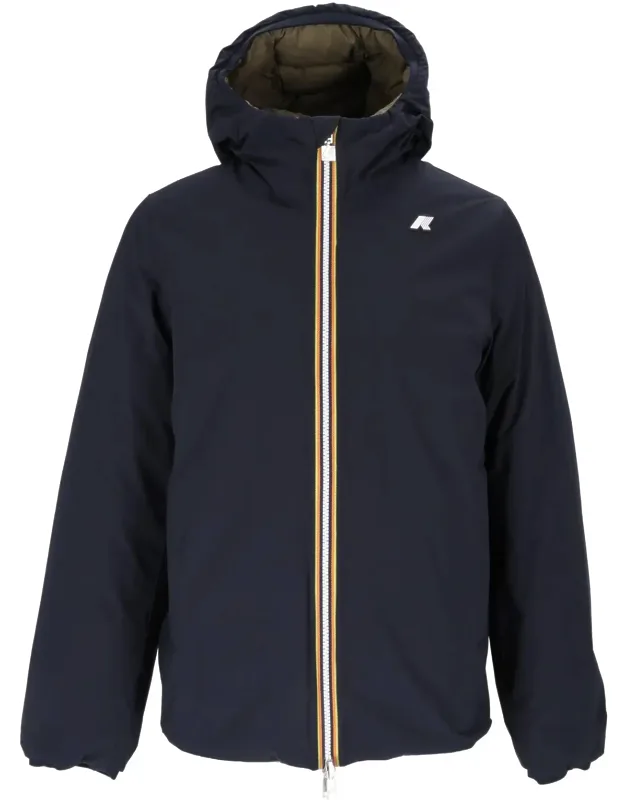 Thermo Double Reversible Hooded Padded Down Jacket