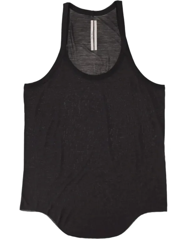 Sleeveless Wool-silk Blend Tank Top