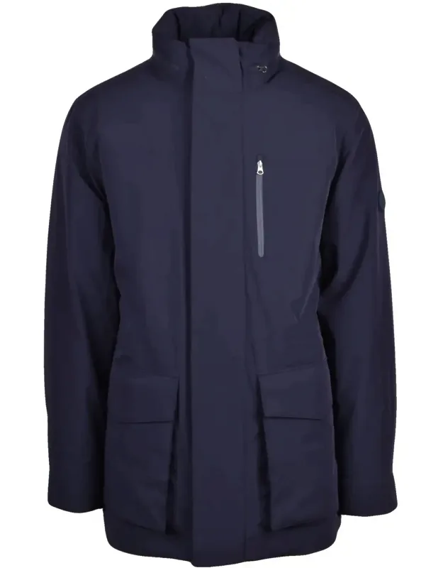 Midlength Parka With Removable Vest And Functional Pockets